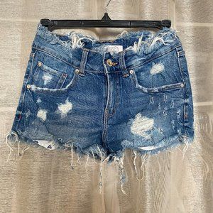 Size 2, Zara, Denim Shorts
